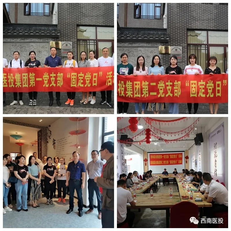 西南醫(yī)投集團(tuán)第一、二黨支部開展“共建書香醫(yī)投、踐行健康使命”讀書分享會(huì)