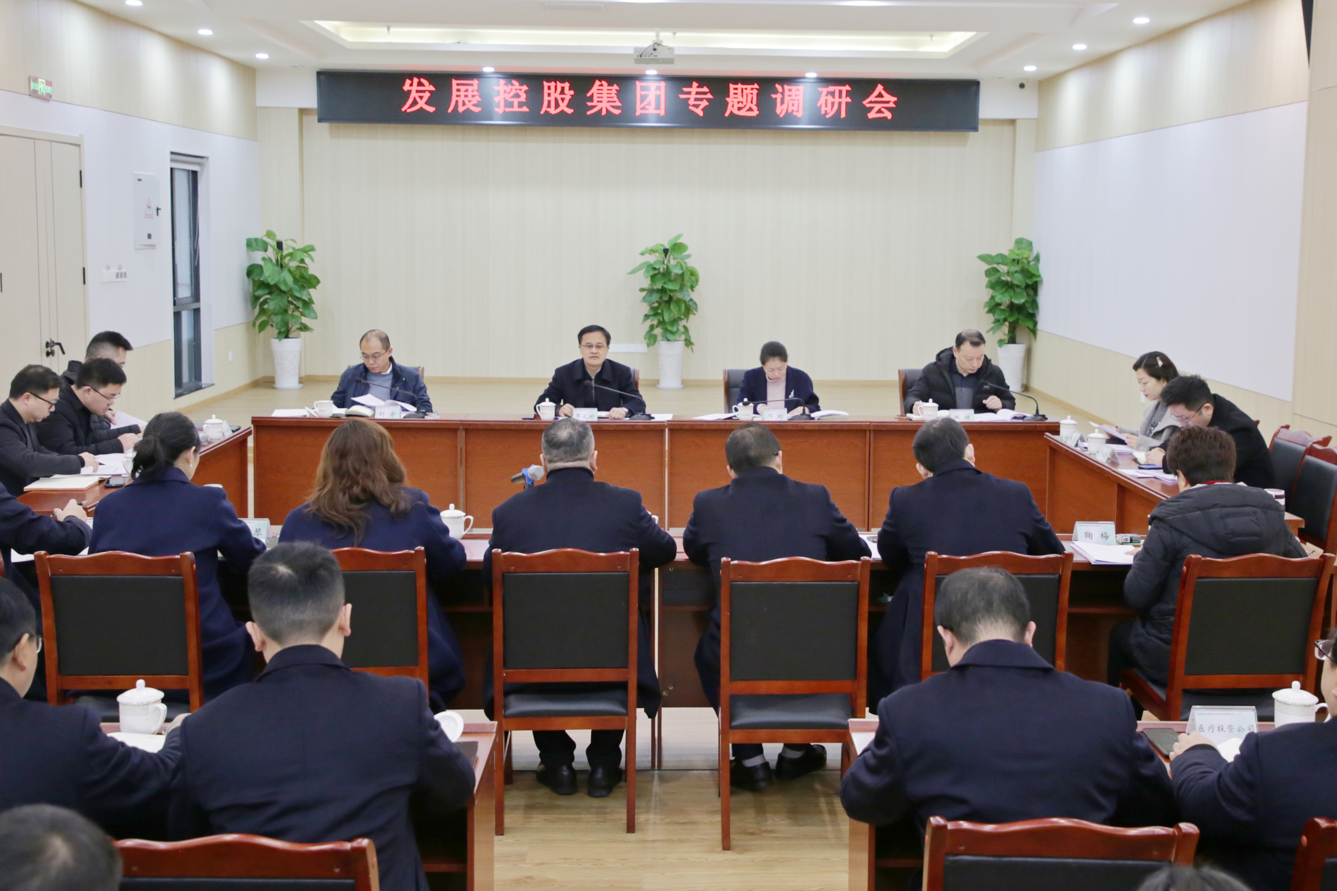 發展控股集團黨委副書記、副董事長、總經理羅火明率隊調研西南醫投集團