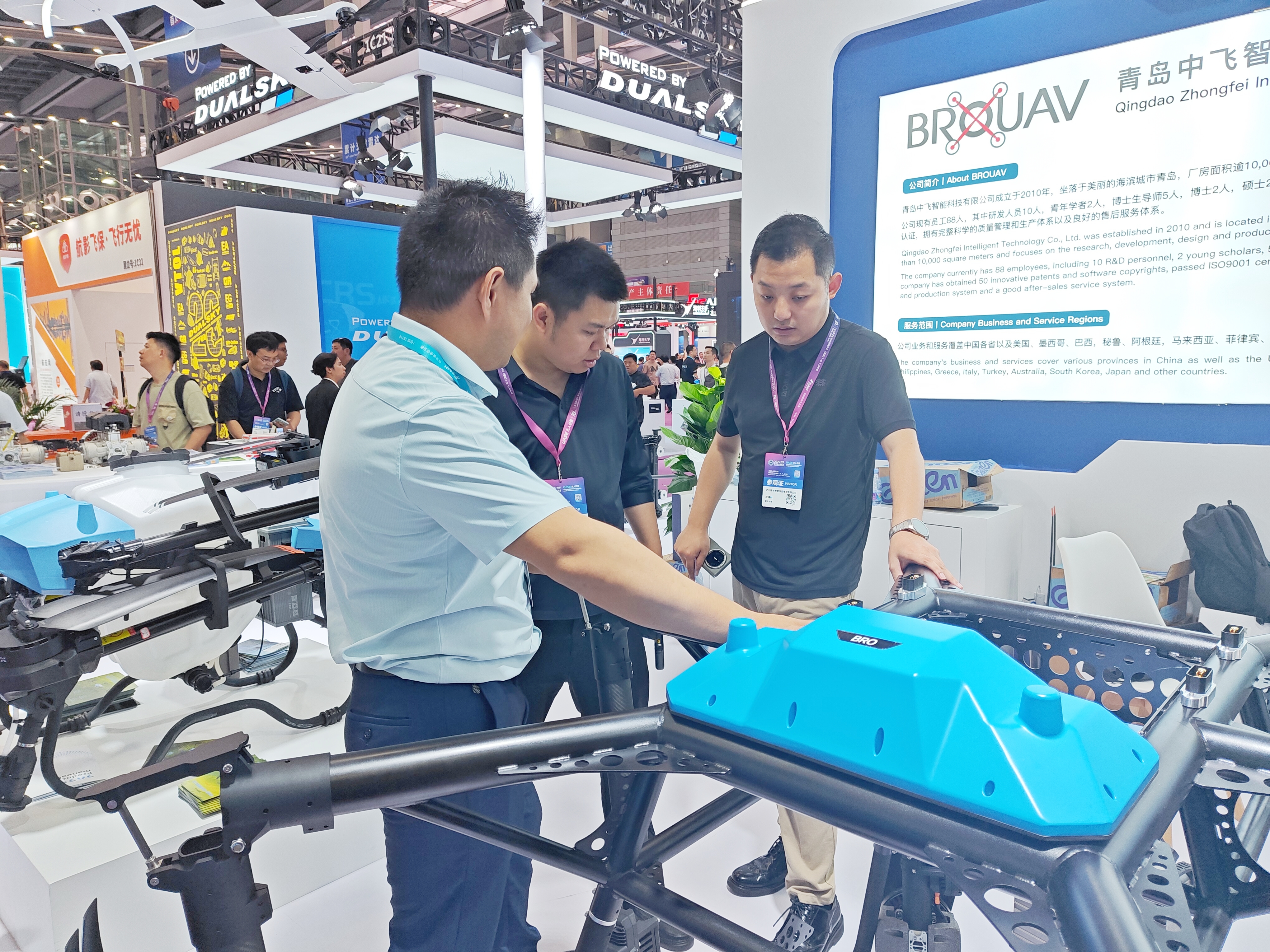 醫教投資公司赴深圳參加2025國際低空經濟與無人系統博覽會